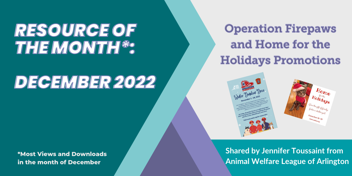 December 2022 Resource of the Month